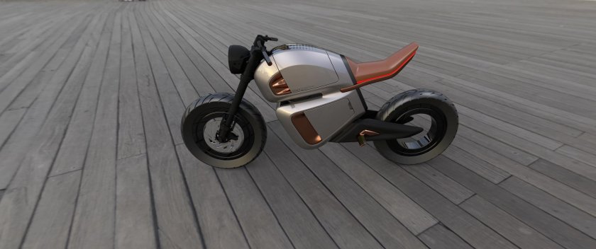 Электробайк из гироскутера