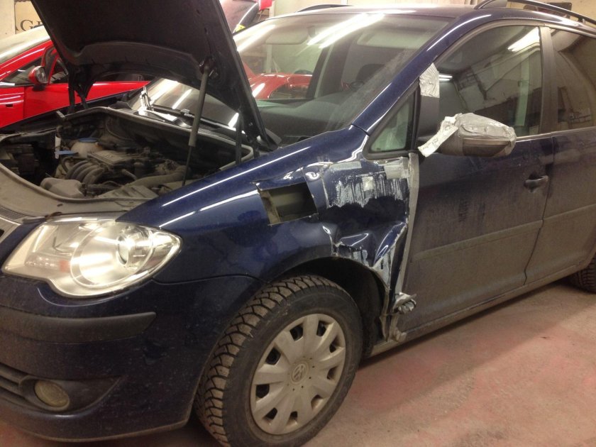 Покраска кузова Туран