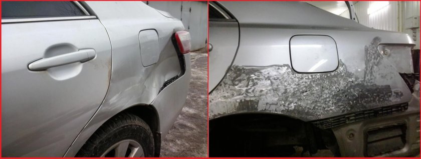 Рихтовка кузова автомобиля