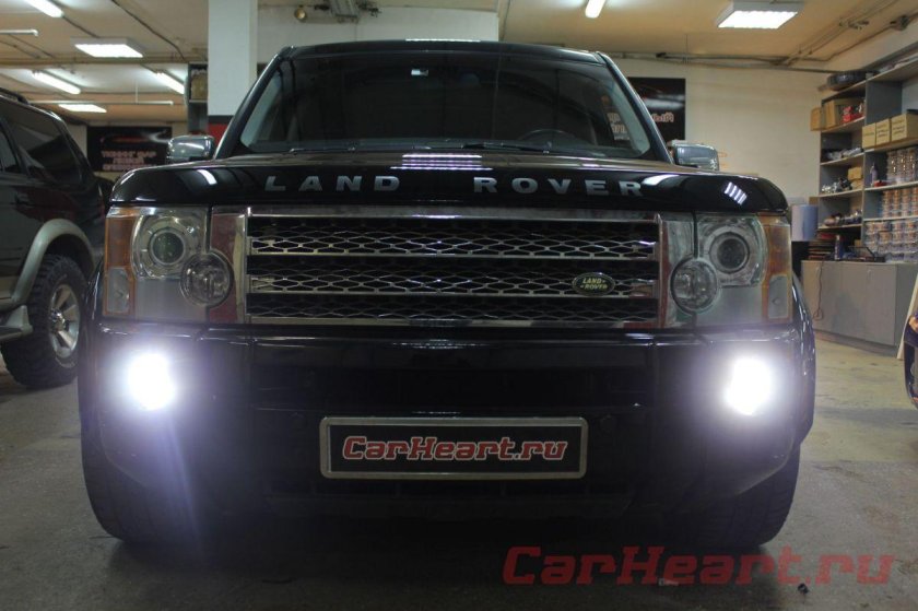 Противотуманная фара для Discovery 3