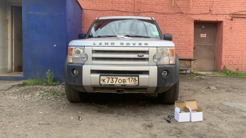 Discovery 3 замена туманок