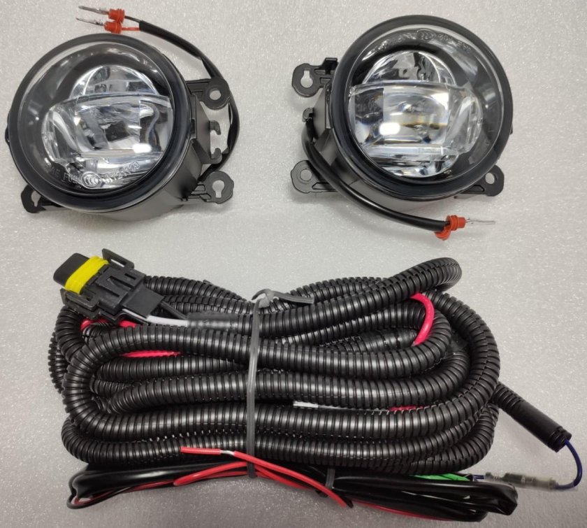 Led противотуманки range Rover l322