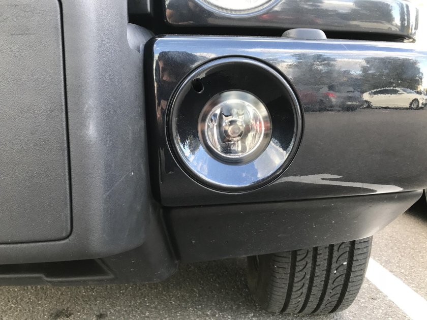 Противотуманки на Land Rover Discovery 2