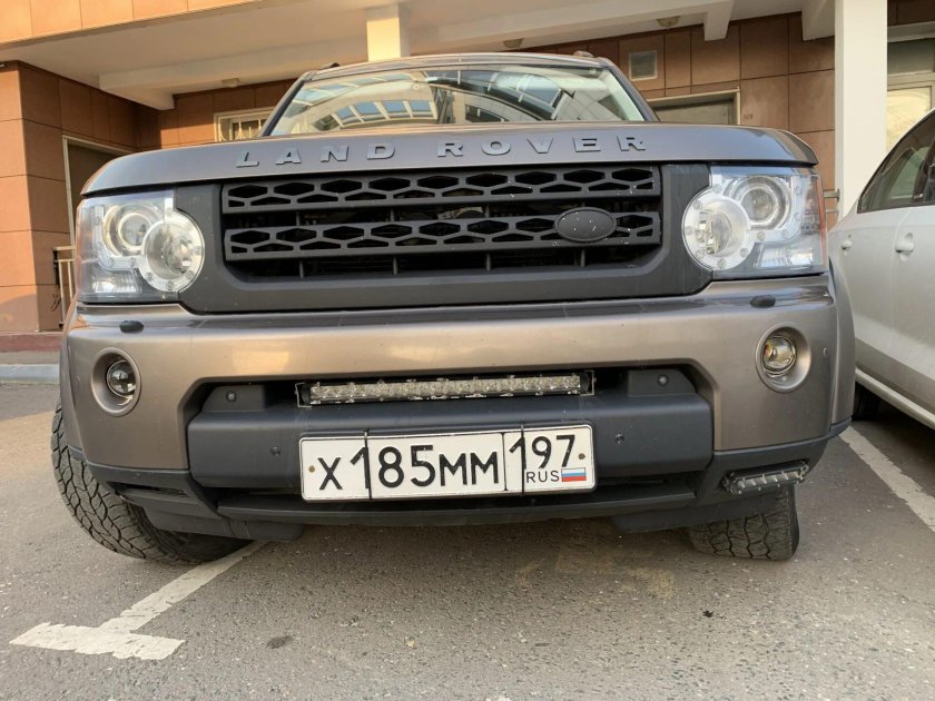 Дискавери 3 противотуманные фары