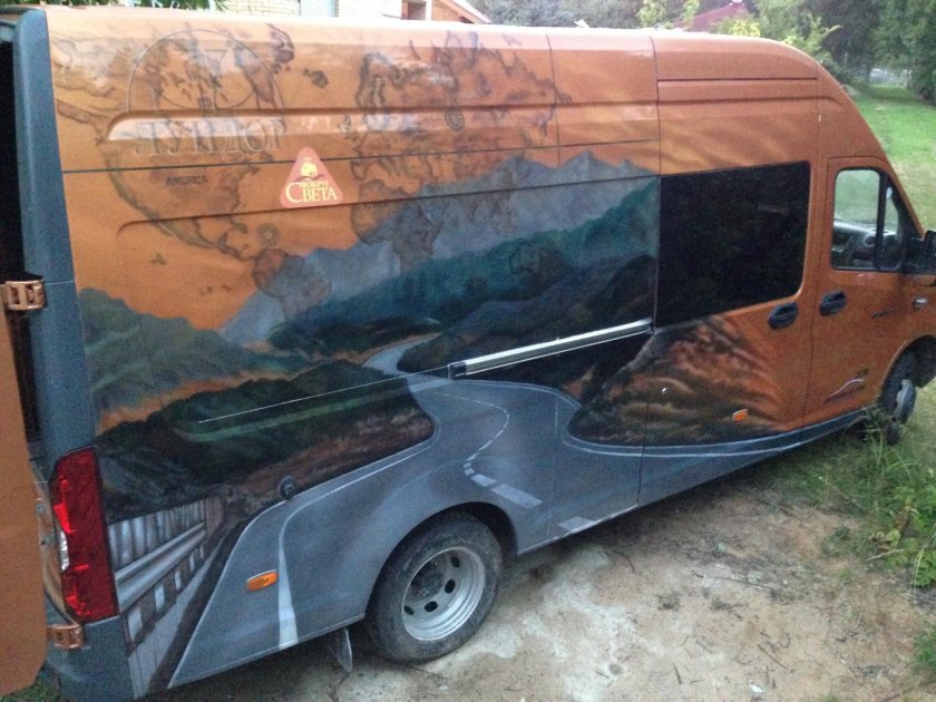 Наклейки на Газель Некст