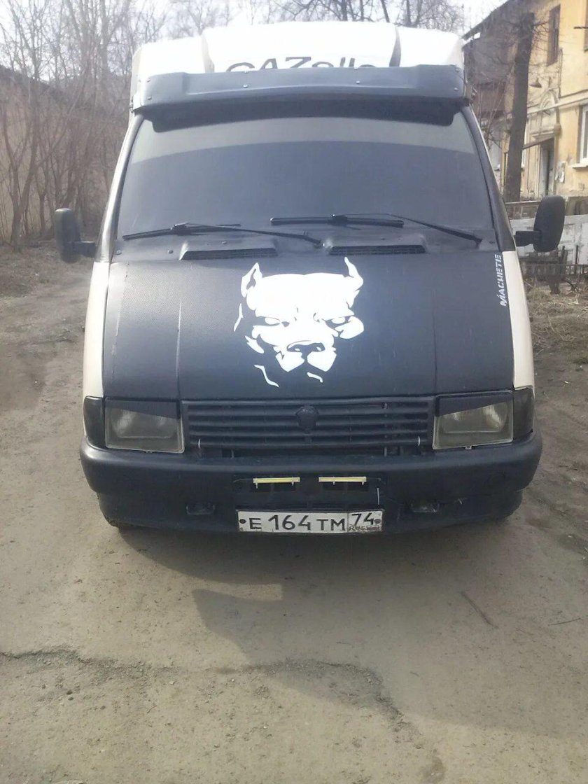 Наклейки на Газель