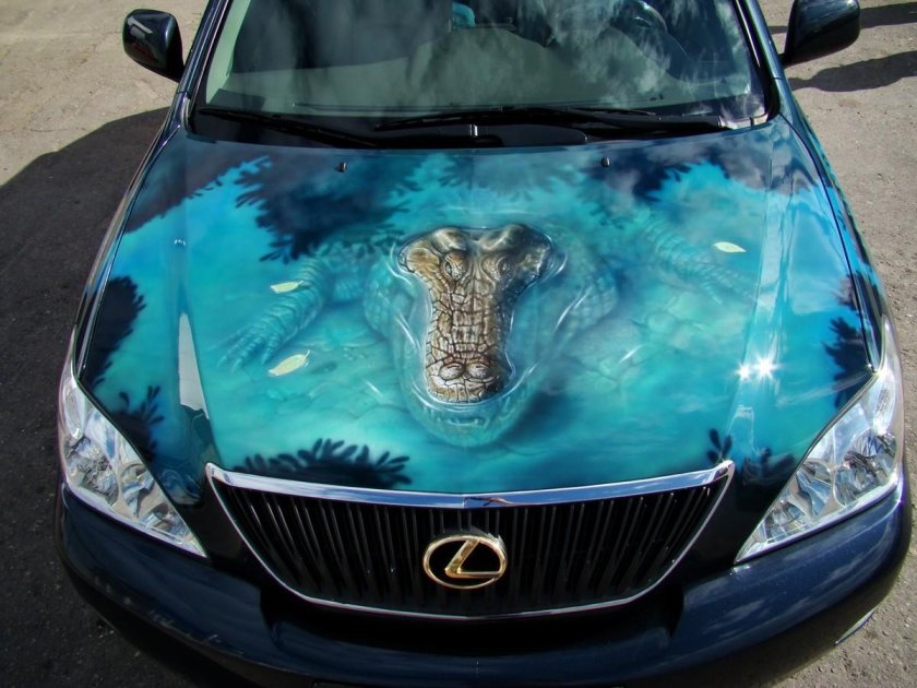 Аэрография. Авто