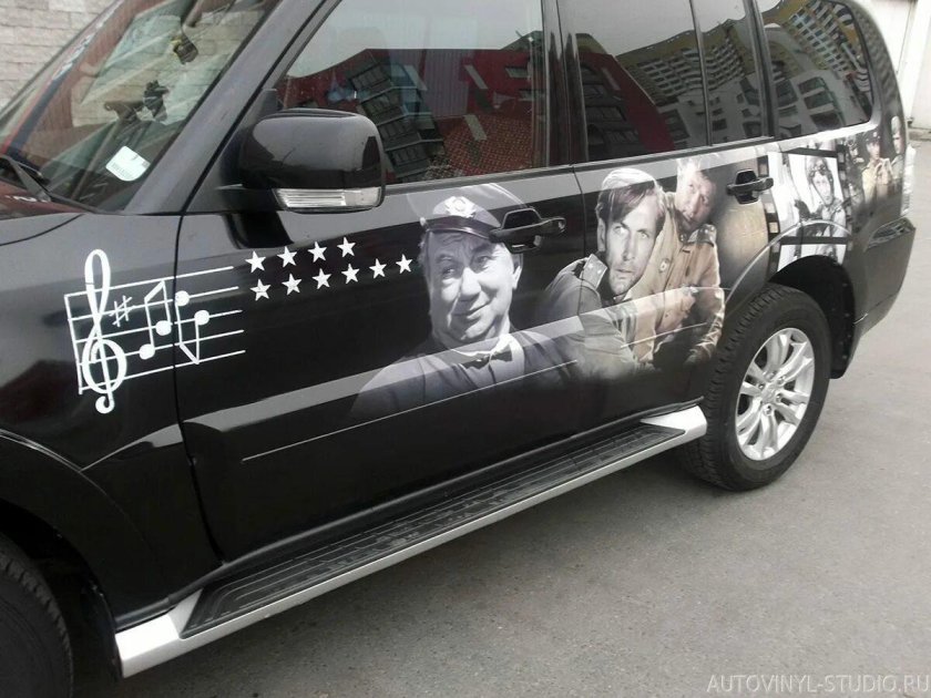 Аэрография маэстро на авто