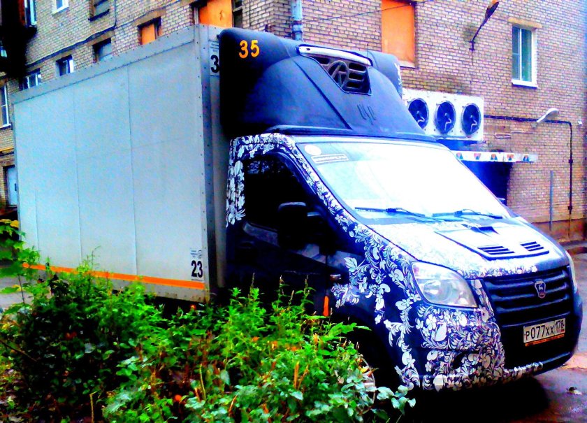 Ворота на Газель