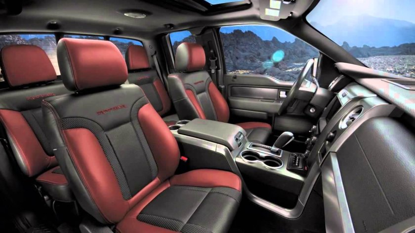 Форд ф150 Раптор салон