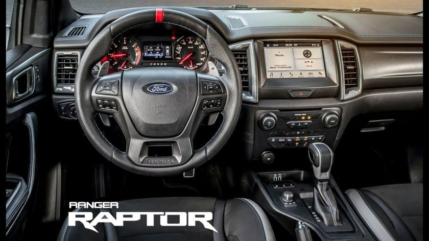 Ford Ranger Raptor Interior