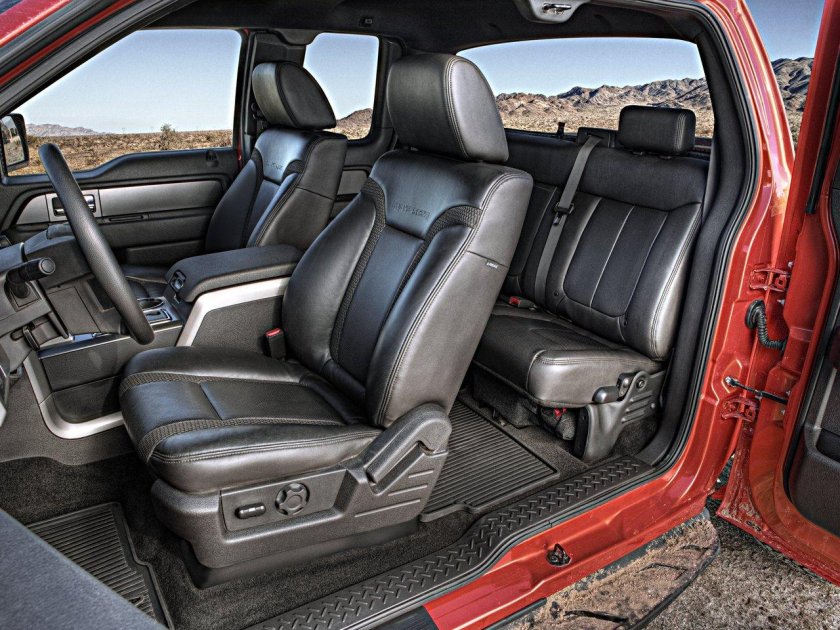 Ford Raptor f150 сзади