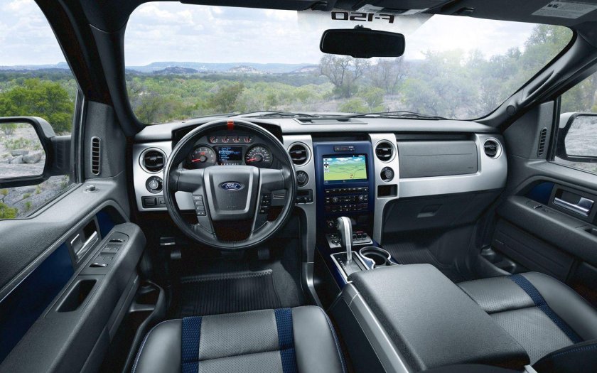 Форд ф150 Раптор салон