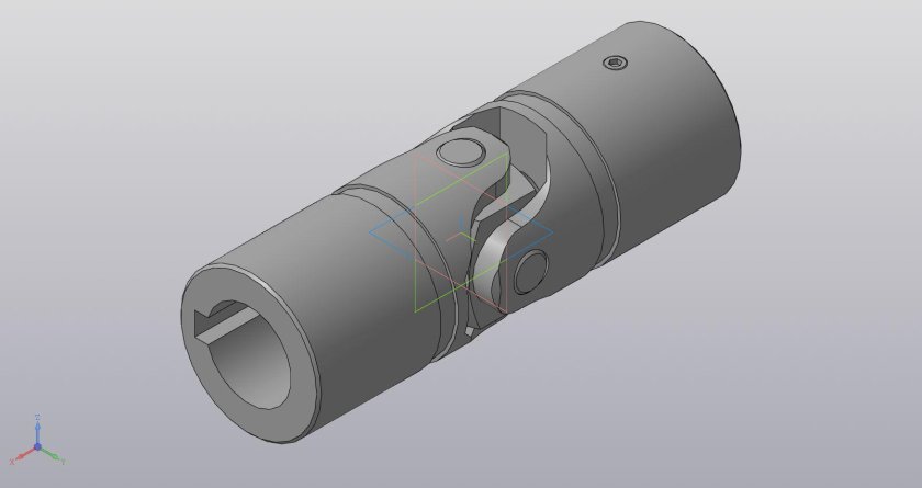 Муфта шарнирная 280-1-25-2-т3