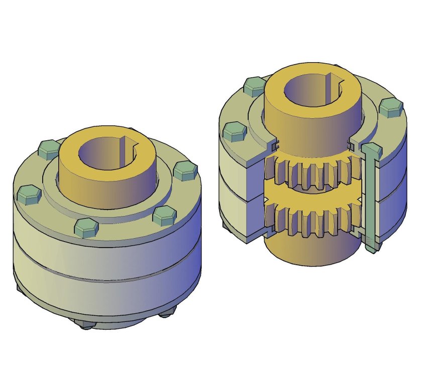 Муфта зубчатая 03.8219.002сб