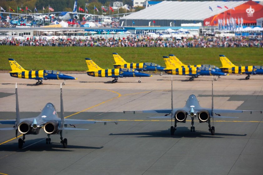 Авиасалон Макс в Жуковском