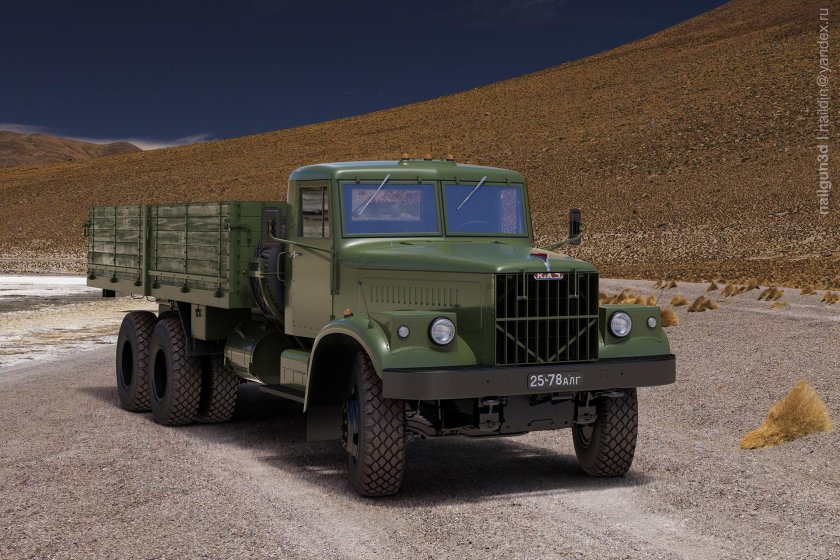 КРАЗ 257 бортовой
