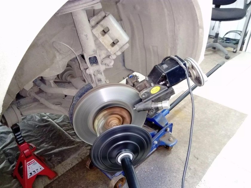 Проточка тормозных дисков NORDBERG