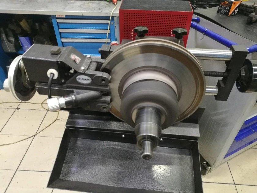 Проточка тормозных дисков NORDBERG