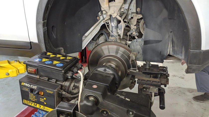 Проточка тормозных дисков NORDBERG