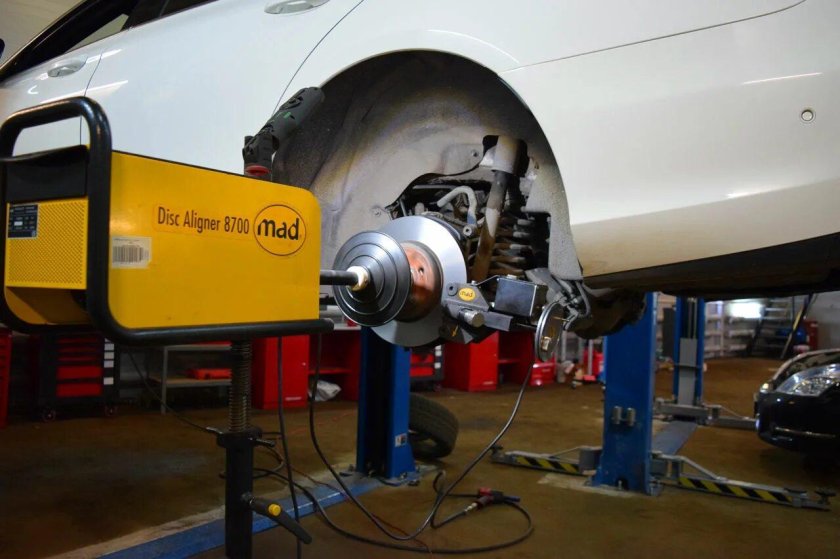 Проточка тормозных дисков Мустанг