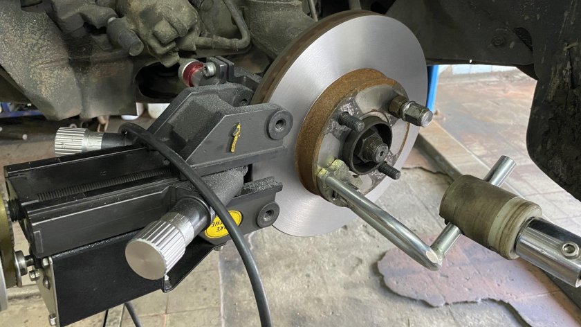 Mad 2000 проточка дисков