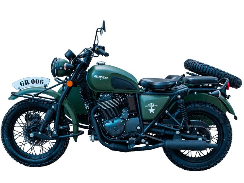 Groza Defender 500 мотоцикл с коляской