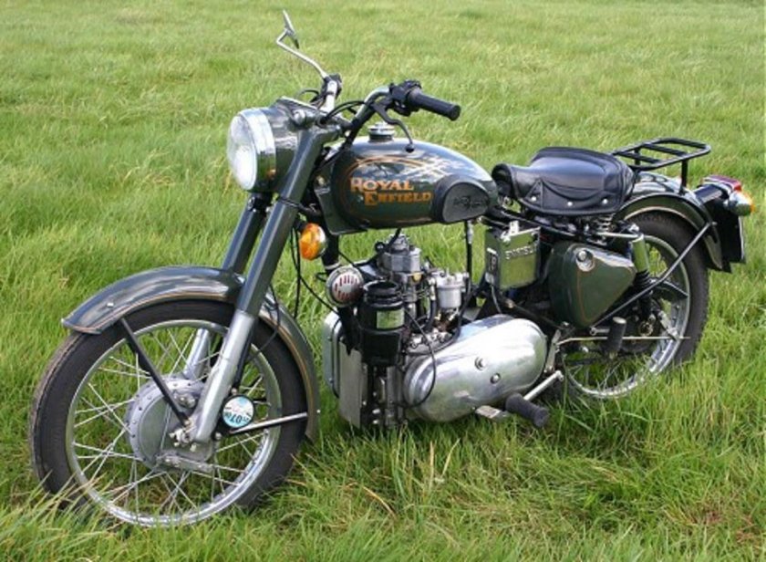 Дизельный мотоцикл Royal Enfield