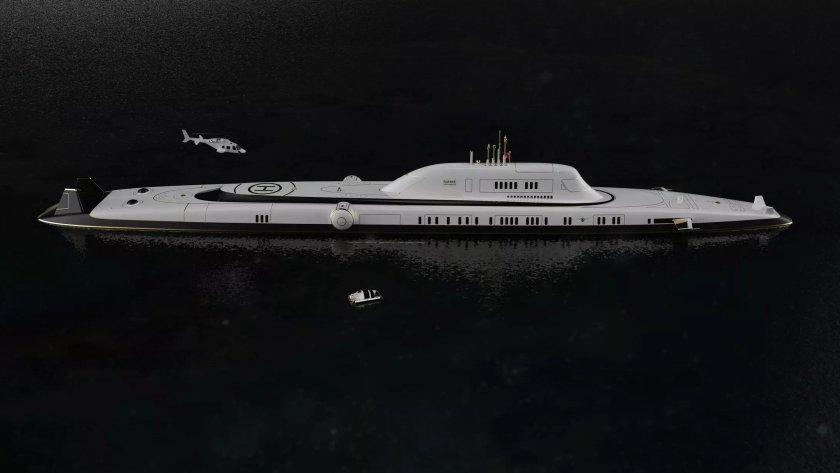 Яхта-субмарина Migaloo