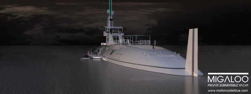 Частная подводная яхта Migaloo