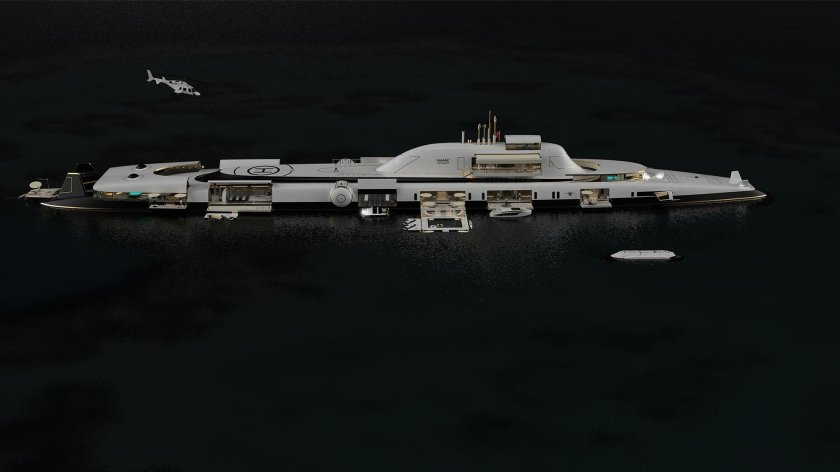 Яхта-субмарина Migaloo