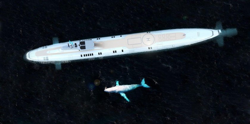 Подводная лодка Migaloo m7