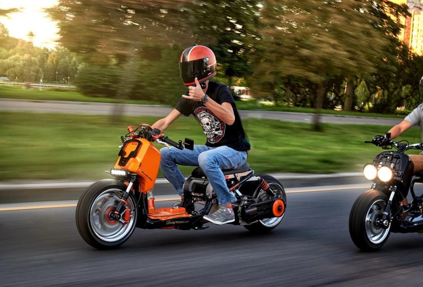 Скутер Honda Ruckus Custom