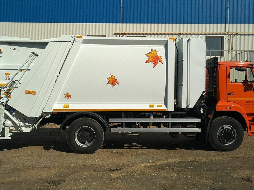 Мусоровоз Katmerciler kat-12 на шасси КАМАЗ 53605