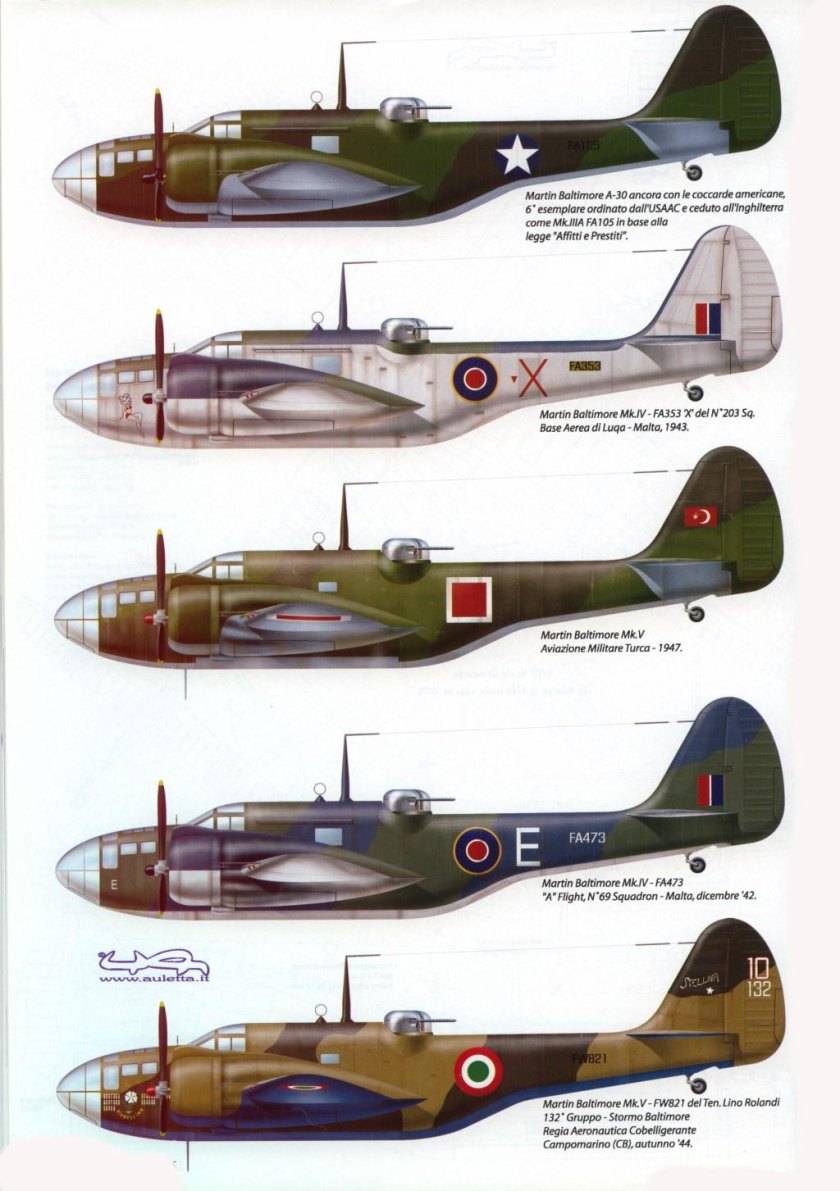 Бомбардировщик Мартин Балтимор