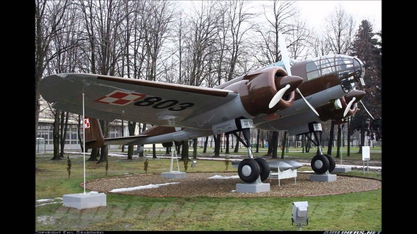 Бомбардировщик PZL P-37 los