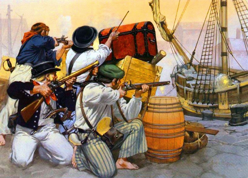 Ангус МАКБРАЙД пираты