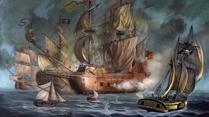 Испанский Галеон 17 века