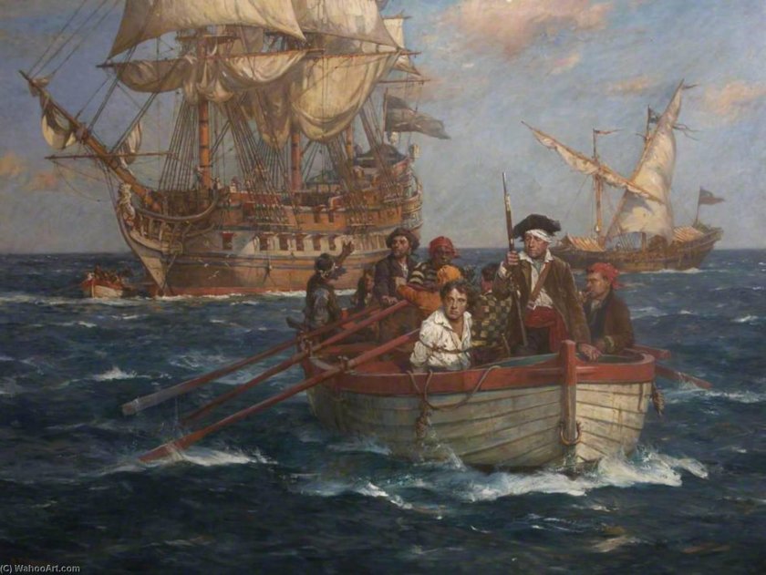 Бернард Финниган Гриббл (1872–1962) 'Чумной корабль