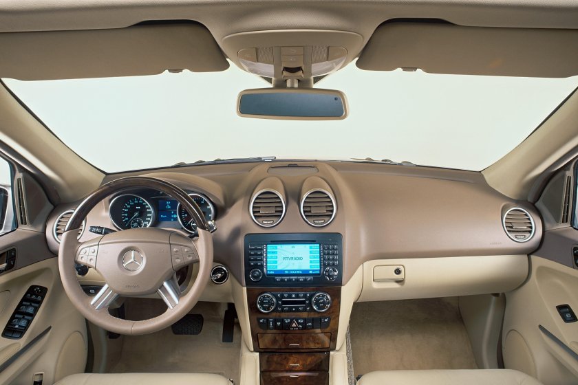 Mercedes ml w164 салон
