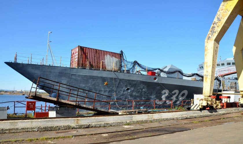 Алдар Цыденжапов корабль Корвет