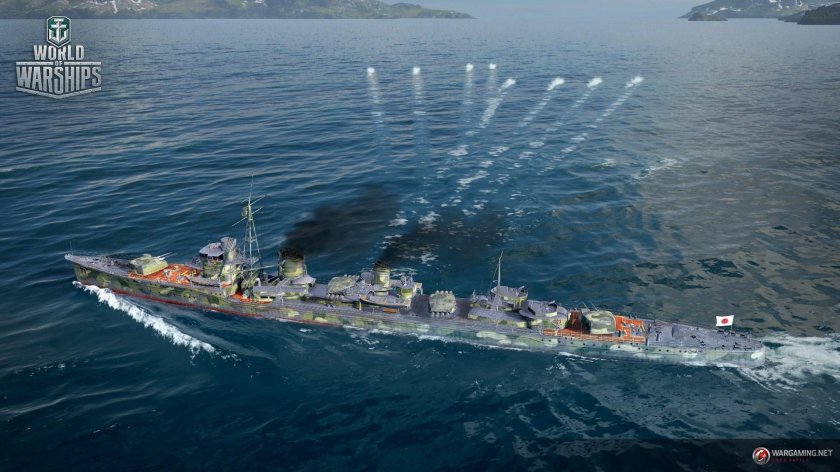 Американские эсминцы в World of Warships