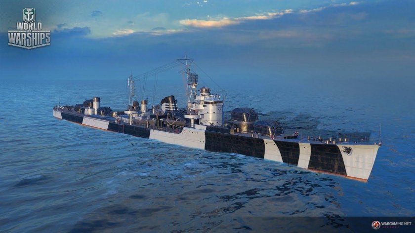 Эсминец Harugumo