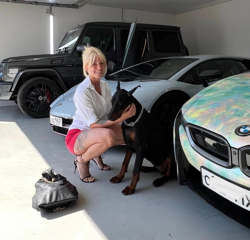 Ивлеева Анастасия и Доберман