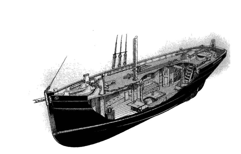 Шхуна 17 века