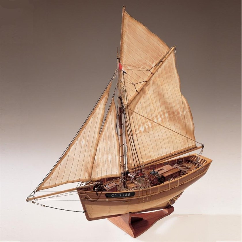 Куттер — одномачтовый парусный корабль