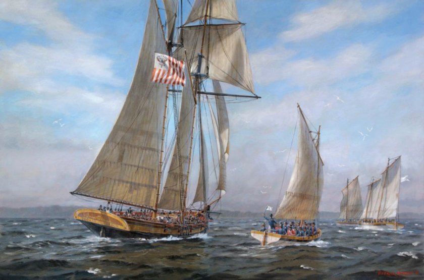 Patrick o Brien художник маринист