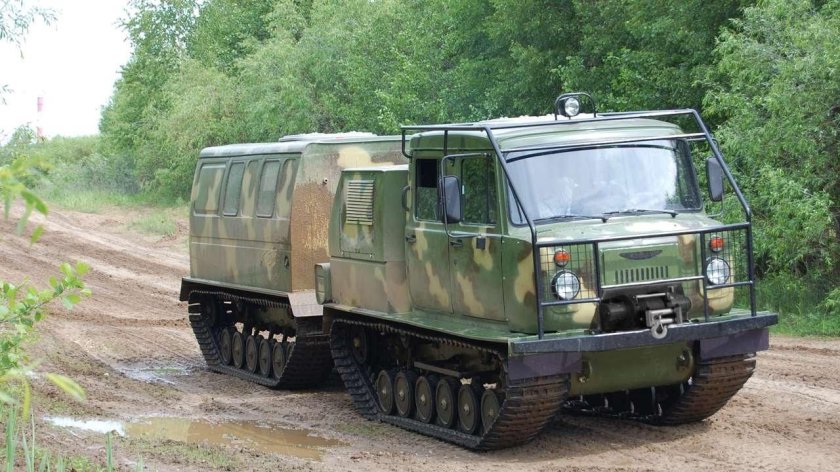 ГАЗ-3344-20 двухзвенный снегоболотоход