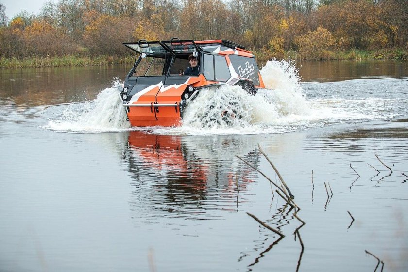 Вездеход-амфибия bigbo