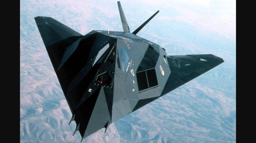 Ф 117 стелс кабина